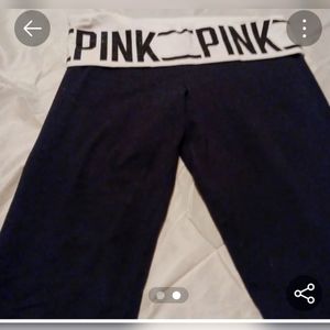 victoria secret "pink" leggings